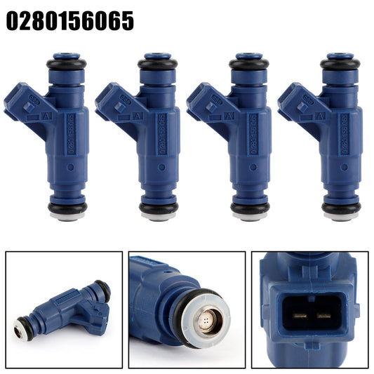 Inyector de combustible para Audi A4 1.8L (2001-2006), 4 piezas, 0280156065, 06B133551M