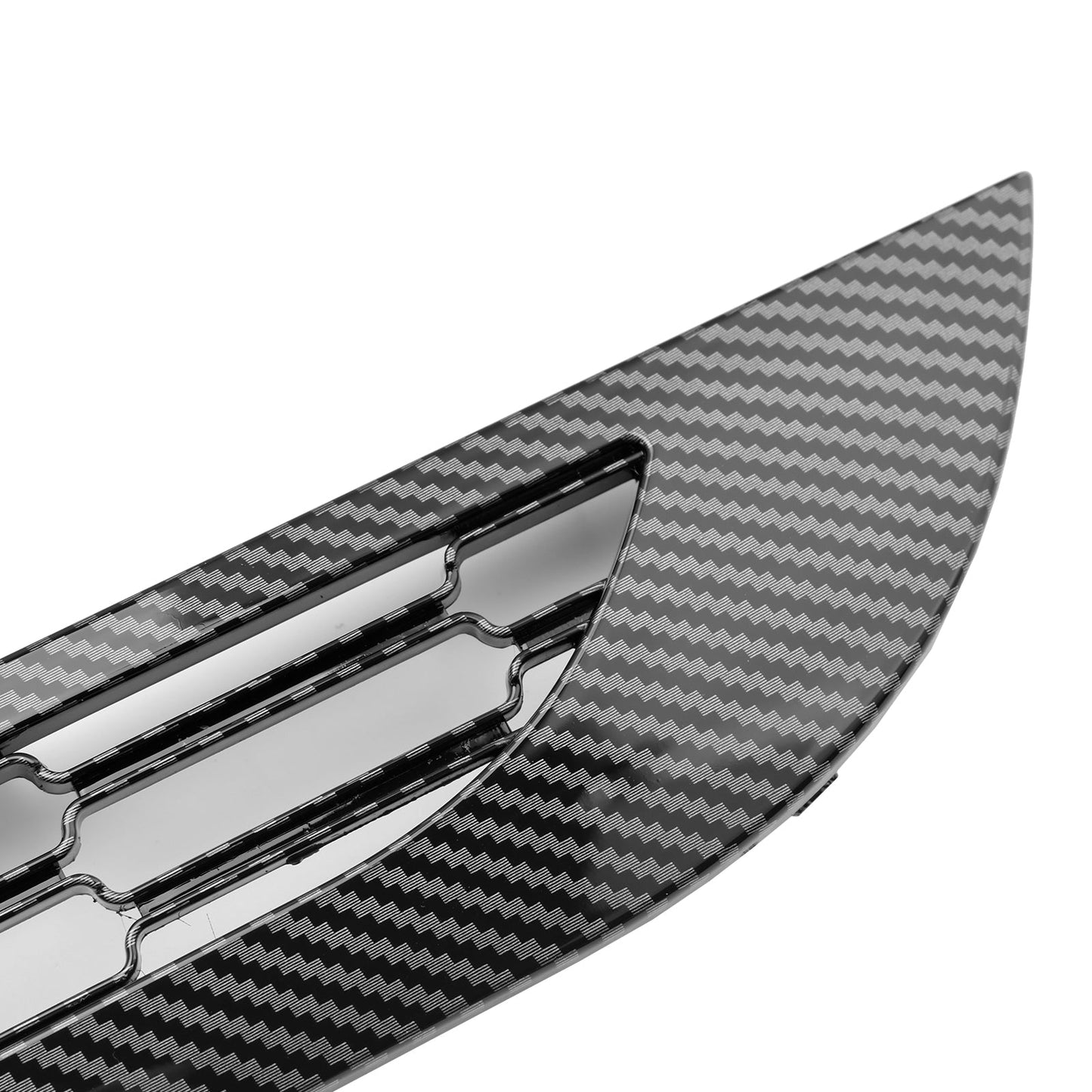 2002-2006 Mini Cooper R50 R52 R53 2PCS Honeycomb Mesh Front Grille Black Replacement Grill
