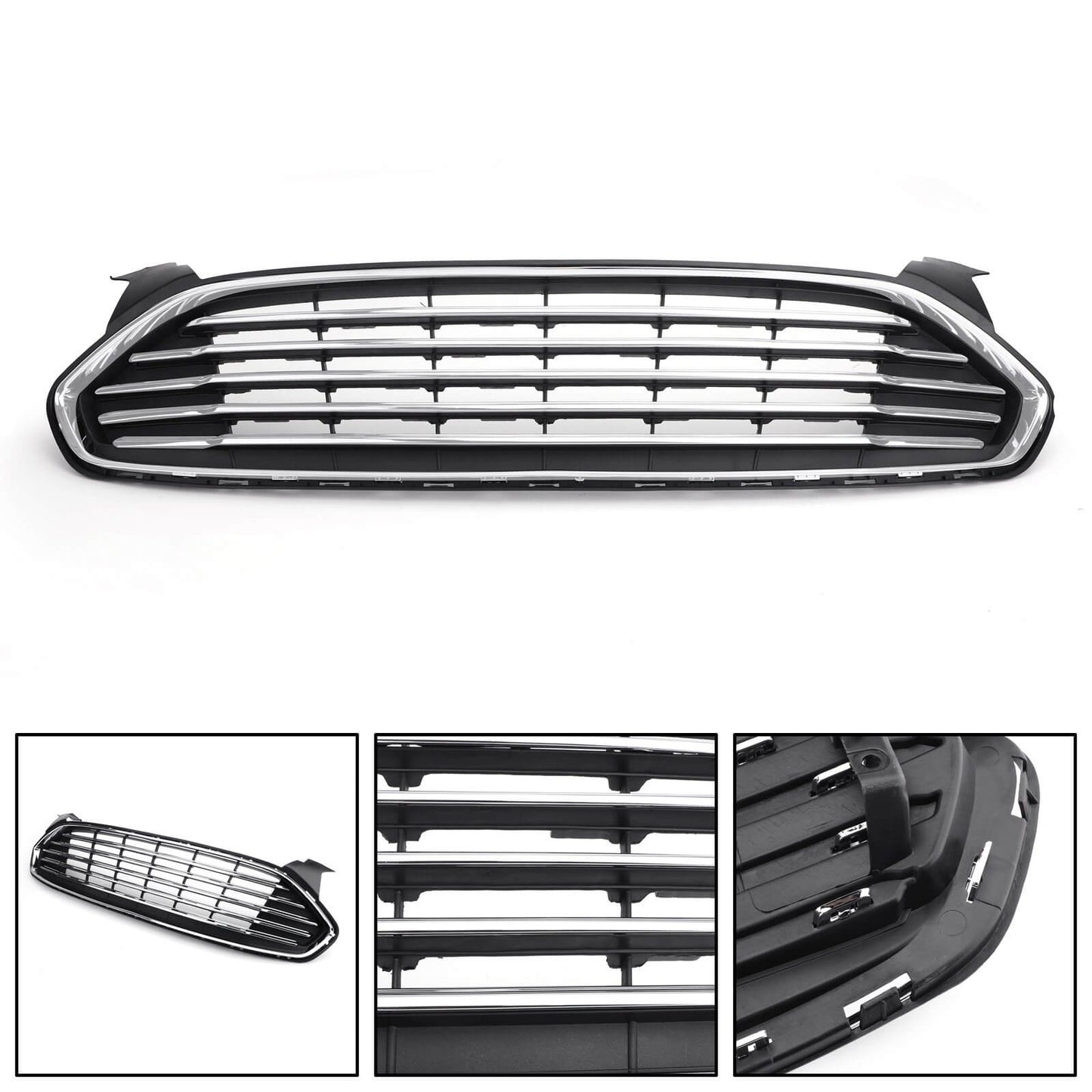 Ford 2013-2016 Fusion DS7Z8200BA Upper Grille Front Bumper Replacement