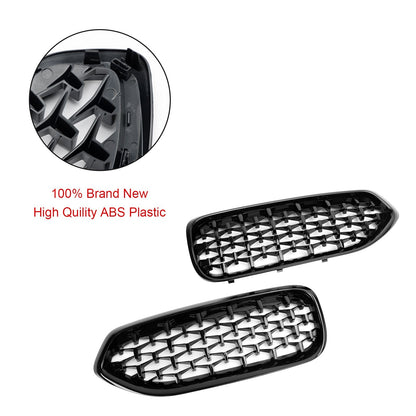 2019-2024 BMW Z4 G29 20I 30I M40I Front Kidney Grill Gloss Black Diamond Grille