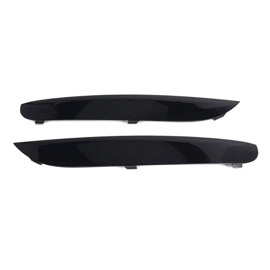 2009-2015 BMW 7 Series F01 F02 2x Front M Sport Bumper Moulding Trims 51118047727 51118047728