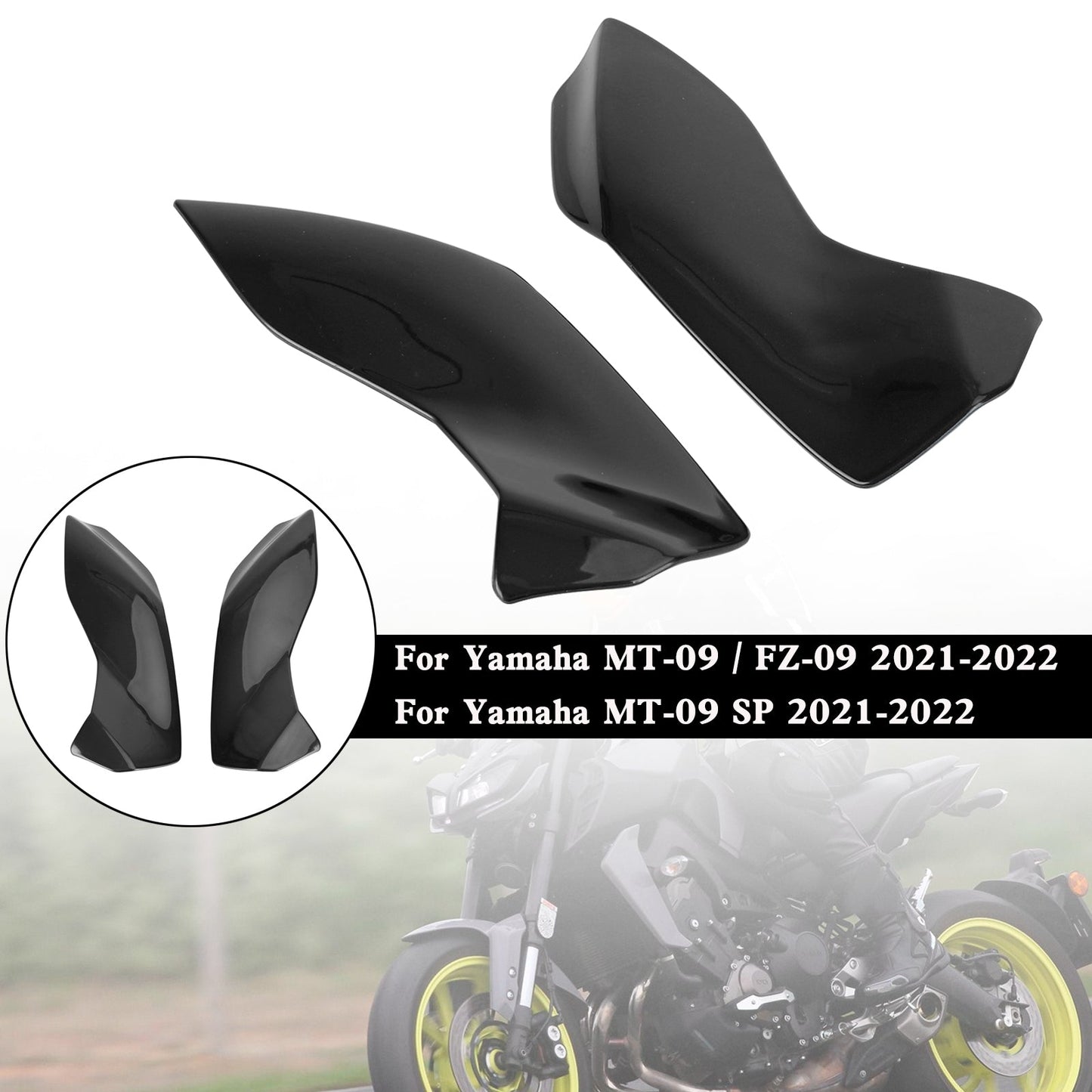 Headlight Fairing Side Panel For For Yamaha MT-09 FZ09 MT-09 SP 2021-2022