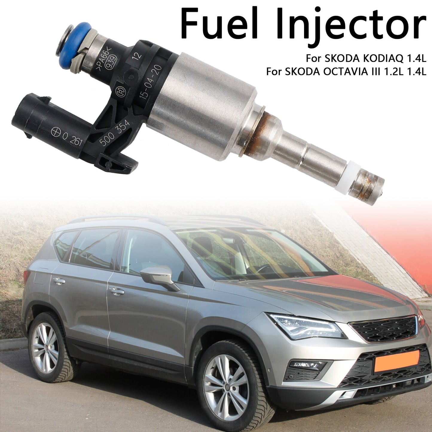 Injecteur de carburant Volkswagen Beetle Golf Jetta Tiguan 1 pièce 04E906036Q 0261500374