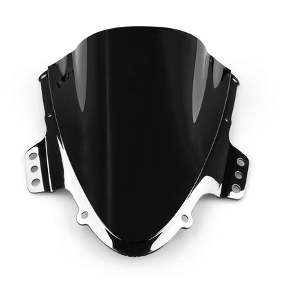 2005-2006 Suzuki GSXR 1000 K5 Windshield WindScreen Double Bubble Black