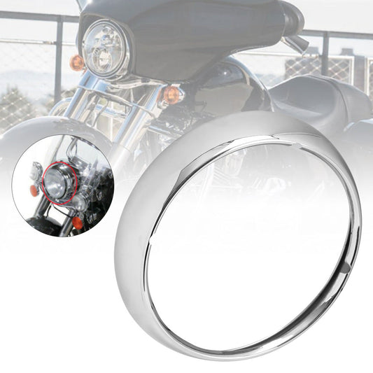 Embellecedor de faro cromado de 7" para Touring Road King 67712-83A