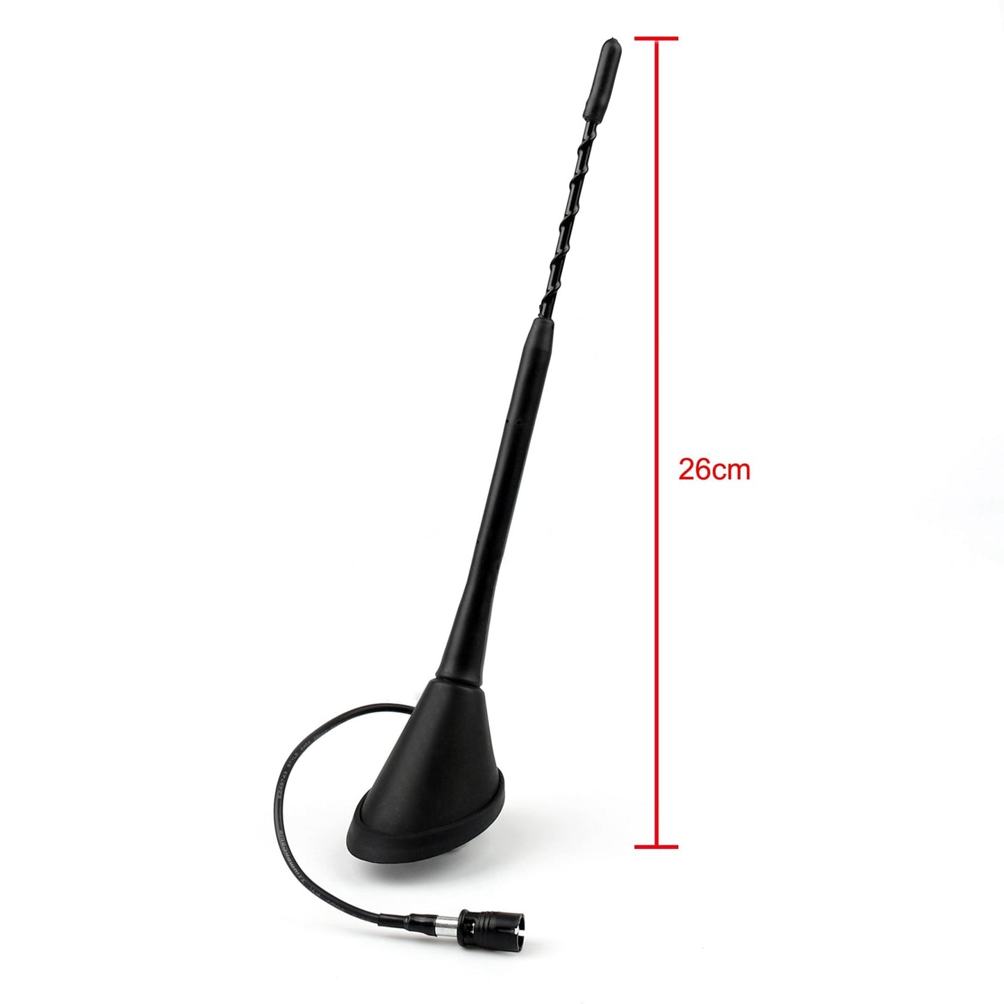 Ensemble antenne de toit AM/PM amplifiée 9" pour VW Toyota Lexus et base