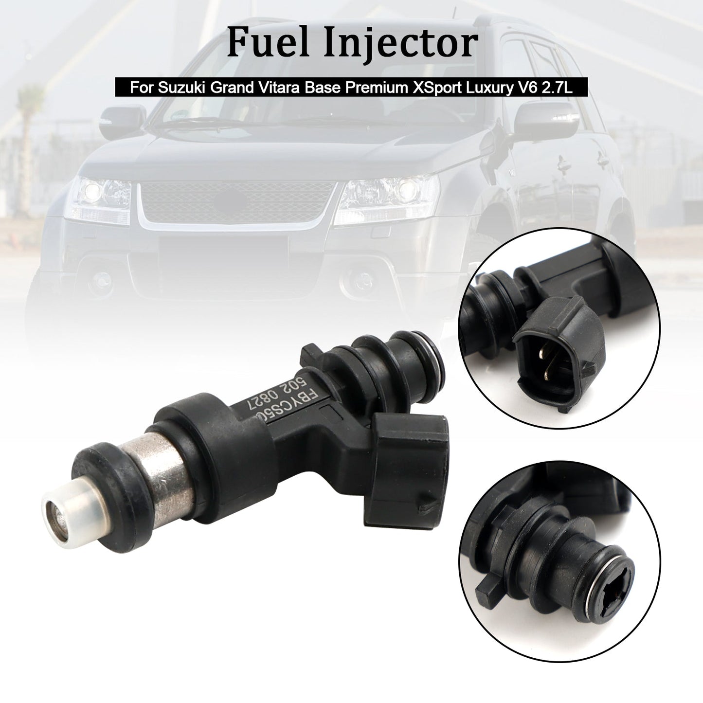 Injecteur de carburant Suzuki Grand Vitara Base Premium XSport Luxury V6 2,7 L 15710-66J00 FBYCS50