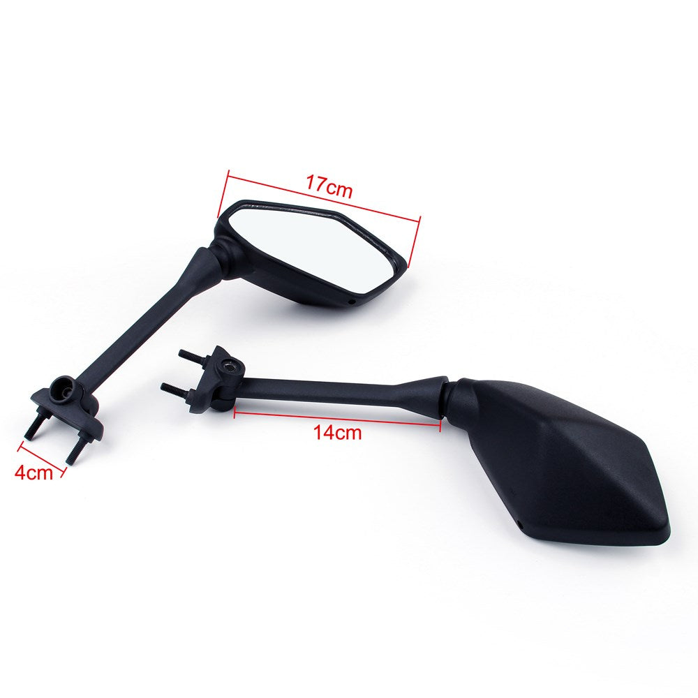 2009-2013 Kawasaki Ninja 650R 2010-2012 Ninja 400R Z1000SX Ninja ER6F B Mirrors