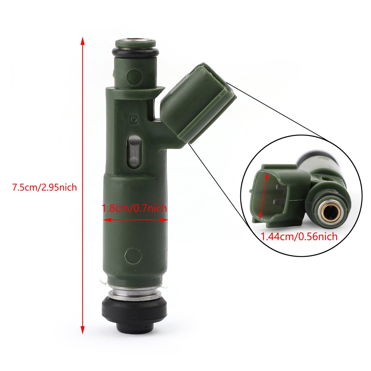 Inyector de combustible 2320922040 232500D04 para Toyota Celica 1.8L L4 (2000-2005) (4 piezas)
