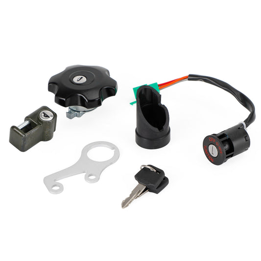 Suzuki DR-Z400SM DRZ400 SM 2007-2022 Ignition Key Switch Gas Cap Lock Set