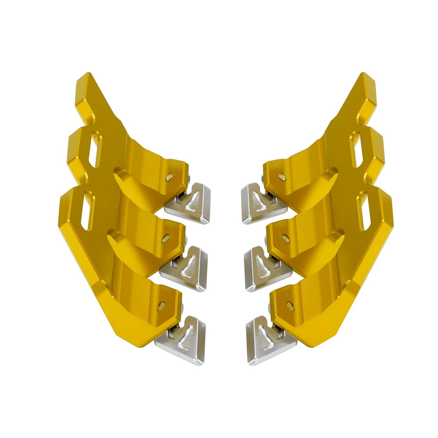 Guardabarros laterales y deslizadores de horquilla delantera CNC para Yamaha YZF-R15 V3 V4 2018-2022