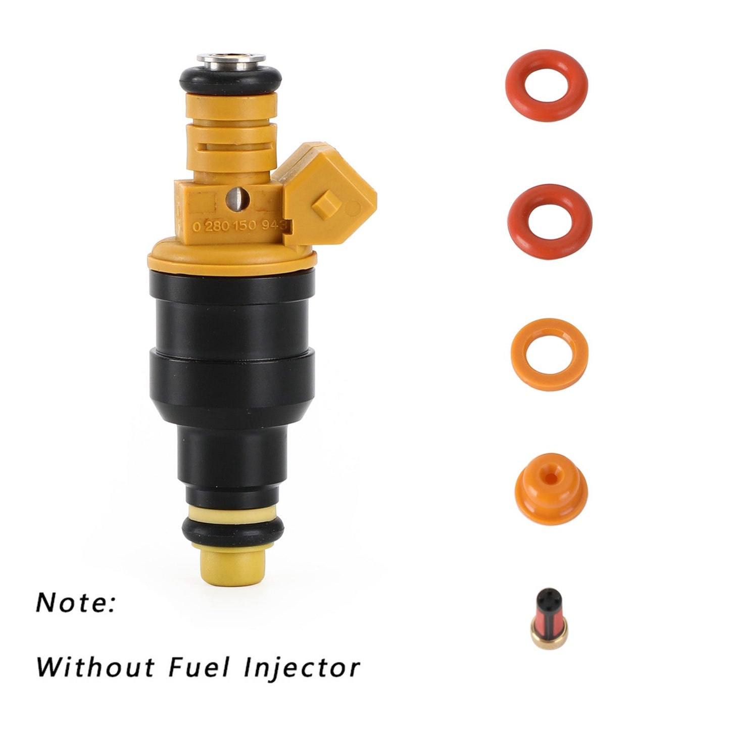 1991 Ford E-250 Econoline Club Wagon 5.8L V8 8 set Fuel Injectors Rebuild Repair Kit 0280150943