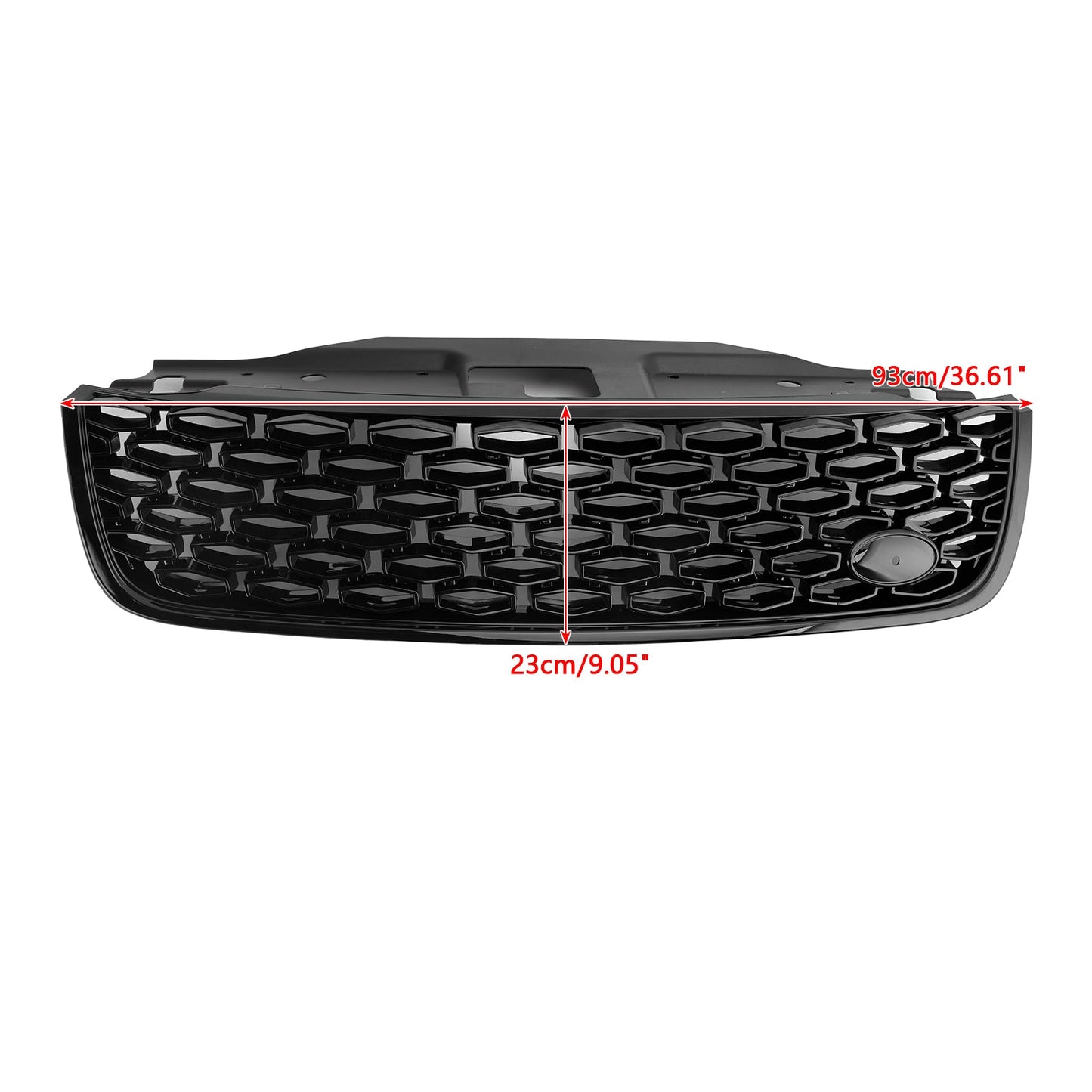 Land Rover Discovery 5 2017 2018 2019 2020 Black Front Grill Air Intake Radiator Front Bumper Center Dynamic / Honeycomb Grille LR082695