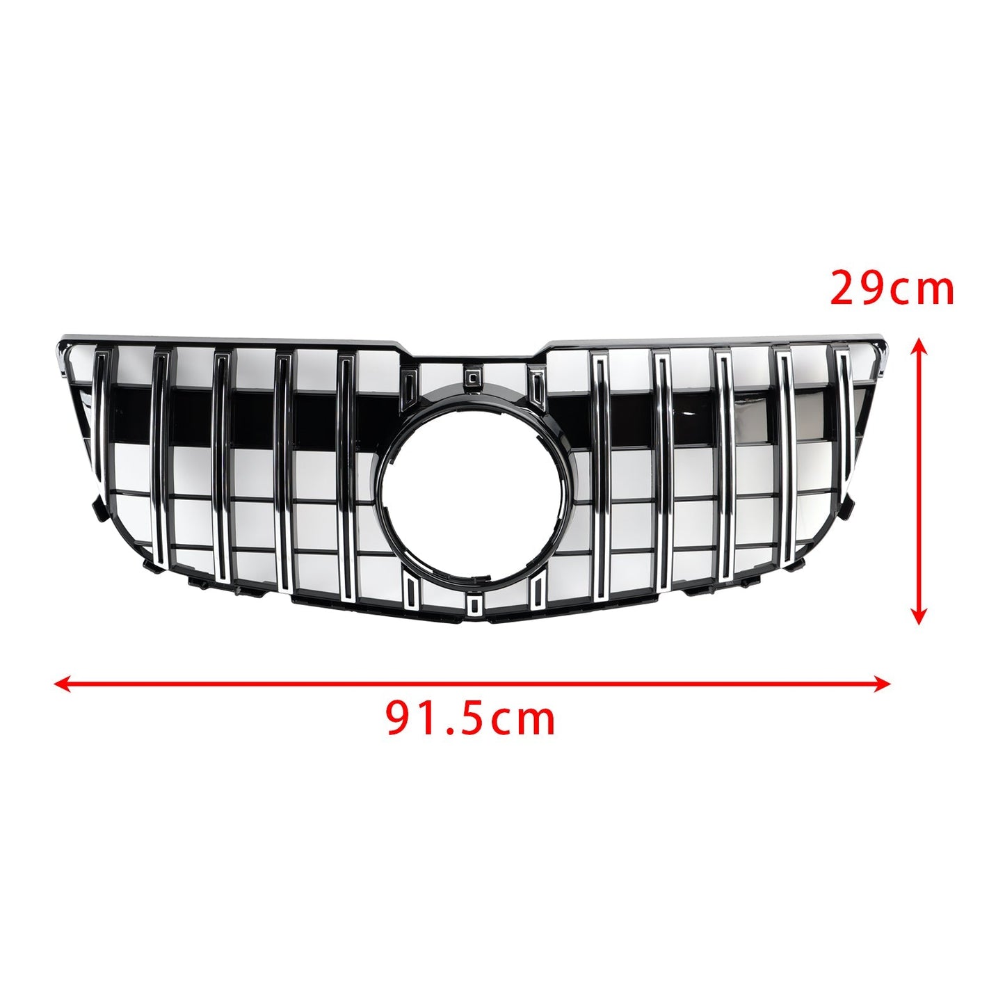2013-2015 Mercedes Benz GLK X204 Front Grille Grill Mesh Chrome