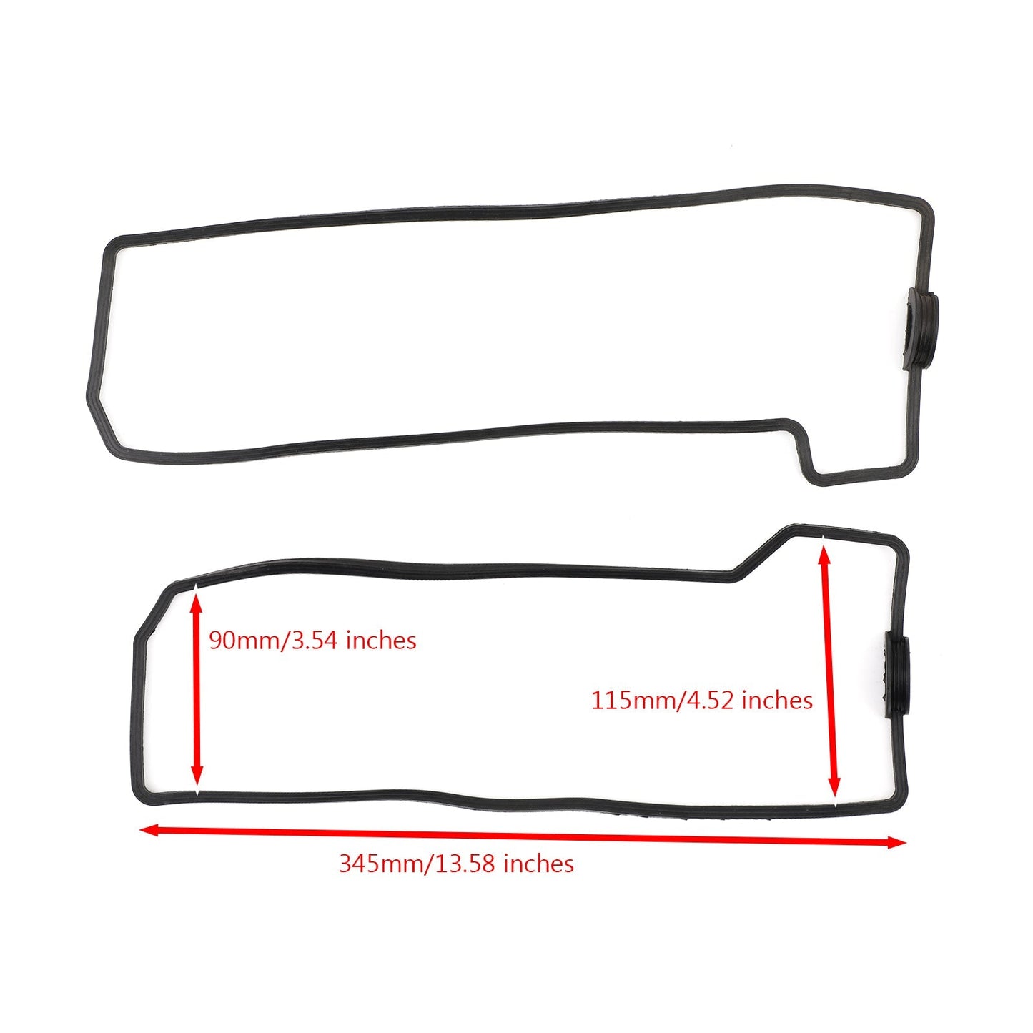 Junta de tapa de culata para Honda GL1800 Goldwing 12491-MCA-000 12391-MCA-000