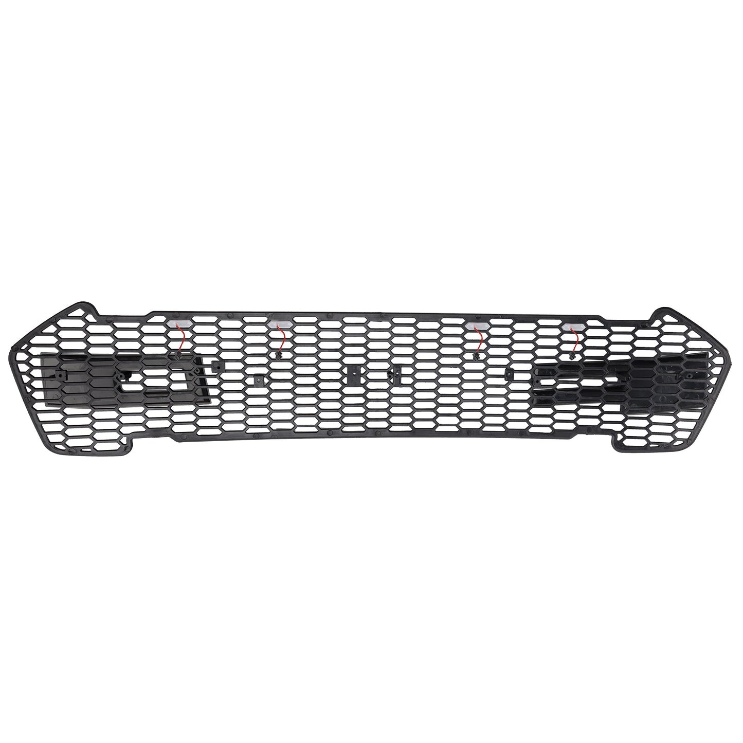 2015-2019 Matte Black Front Bumper Grill Grille Fit Ford Ranger T7 W/LED