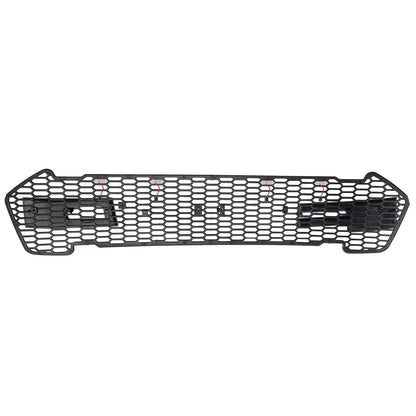 2015-2019 Matte Black Front Bumper Grill Grille Fit Ford Ranger T7 W/LED