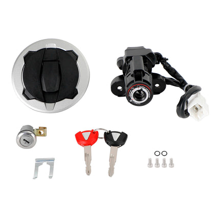 Kawasaki Ninja 400 Z400 2018-2023 Ignition Key Switch Tank Cap Seat Lock Set
