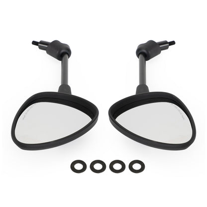 2014+ Piaagio/Vespa Sprint 50/125/150 cc 2T/4T Mirror Pair Black