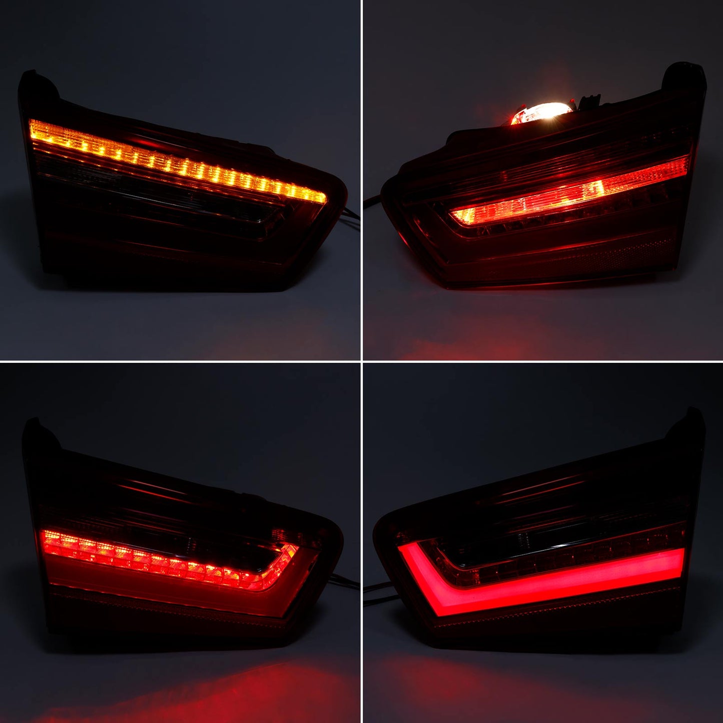 2012-2015 Audi A6 C7 Saloon/Sedan 4GD945093 4GD945094 Left/Right Inner Trunk LED Tail Light Lamp