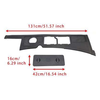 Audi B7 A4 Quattro V6 3.2L Water Box Deflector Tray & Battery Cover 8E1819447 8E1819422A