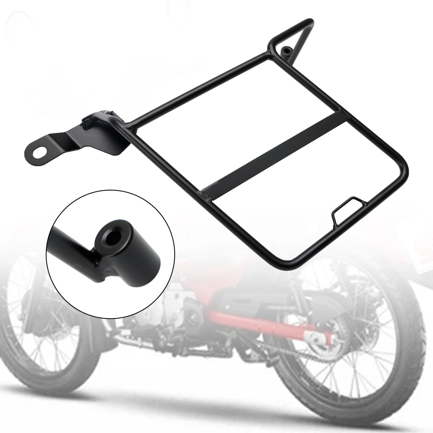Luggage Rack Side Saddle Bag Mount Bracket Left For For Honda Ct125 Hunter Cub Trail