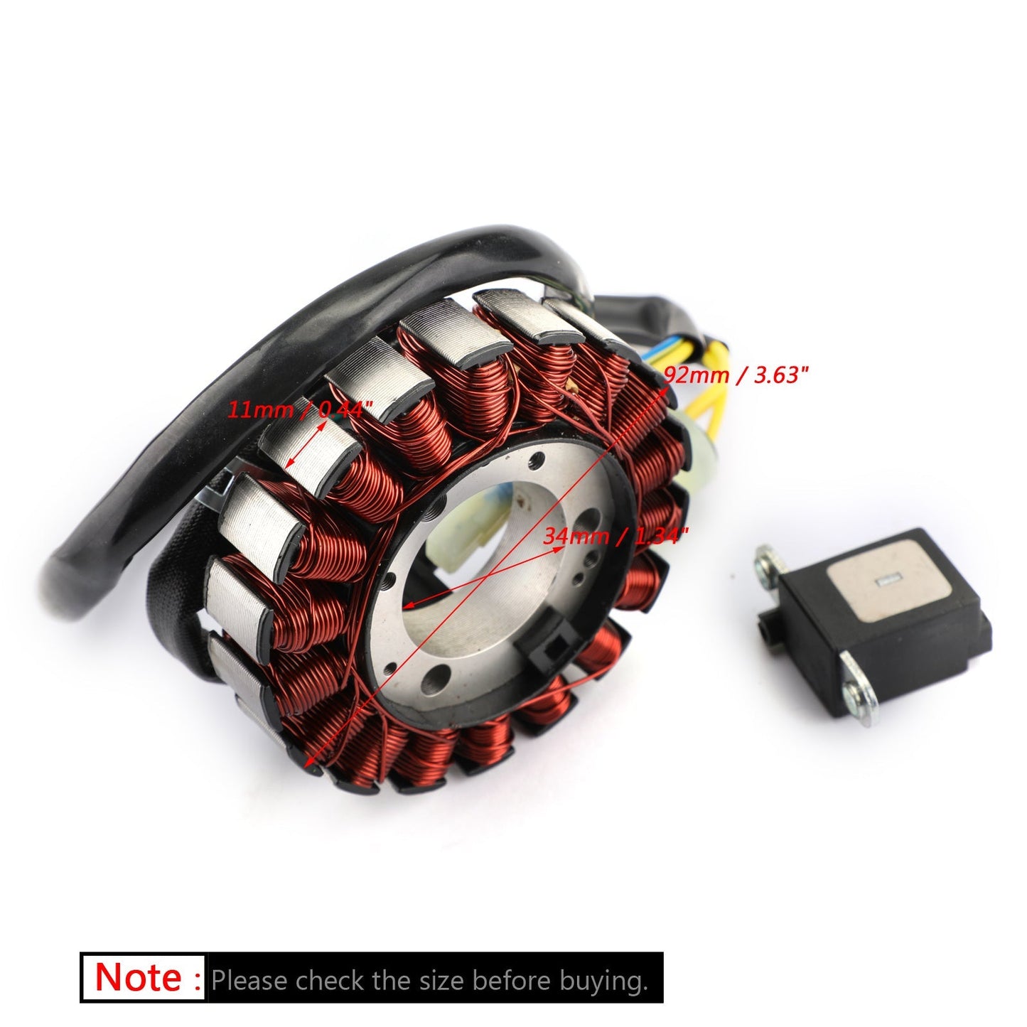 1988-2000 Honda TRX300 FourTrax 300 31120-HC4-003 Magneto Generator Engine Stator Coil Fit