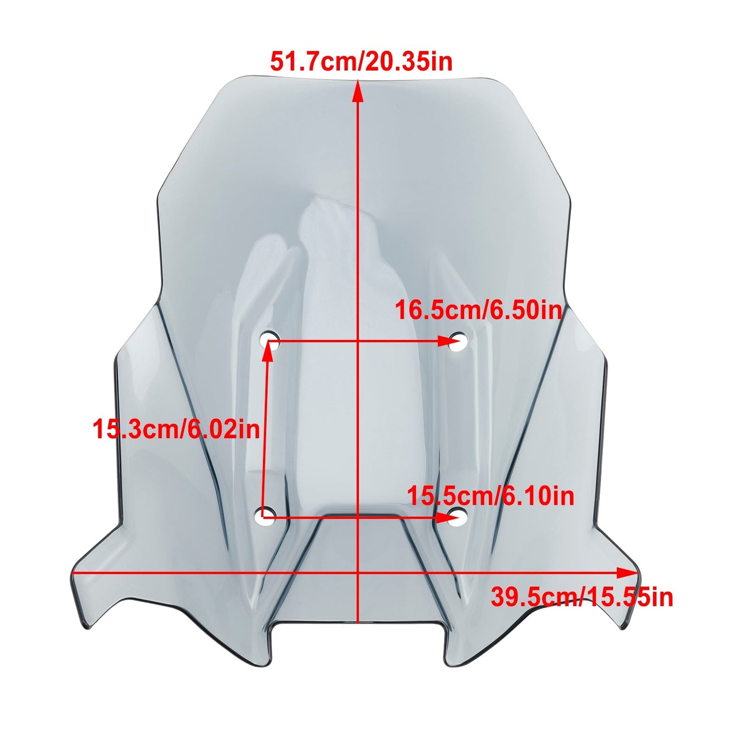 ABS Motorcycle Windshield WindScreen fit for Aprilia Tuareg 660 2022