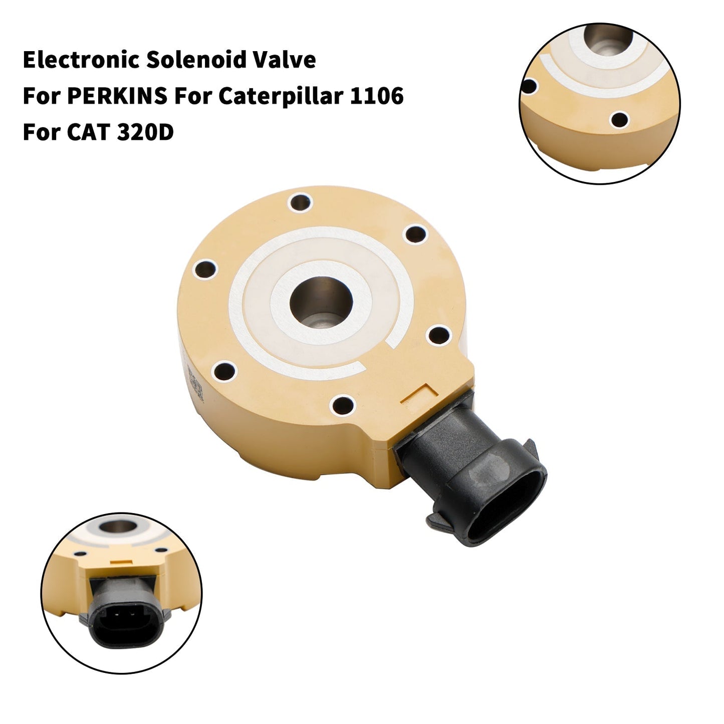 Électrovanne électronique de pompe à carburant CAT 320D C6.6 C6 312-5620 326-4635