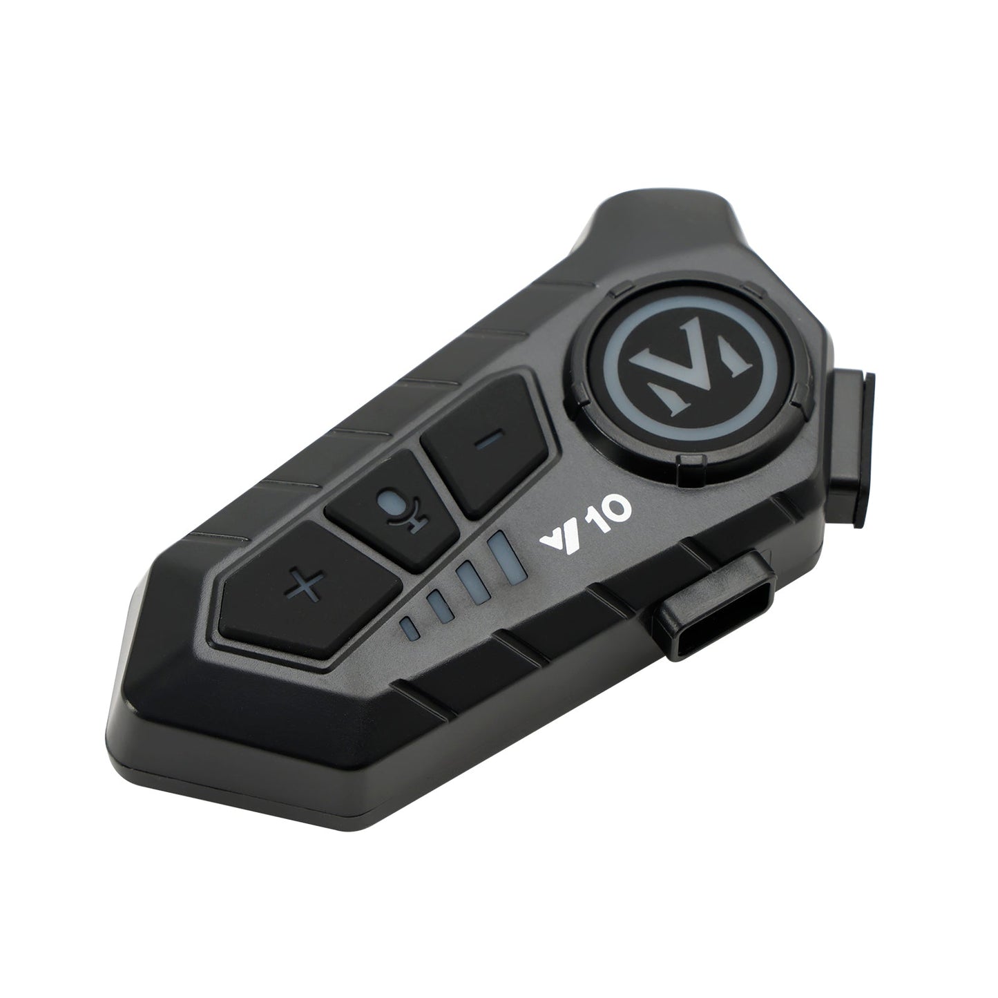 Casque Bluetooth universel avec haut-parleur et écouteurs pour moto, noir