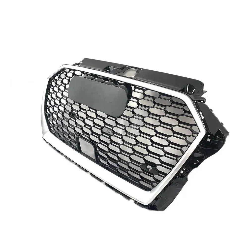 2017-2019 Audi A3 8VPA To RS3 Style High Quality Honeycomb Chrome Grille With ACC