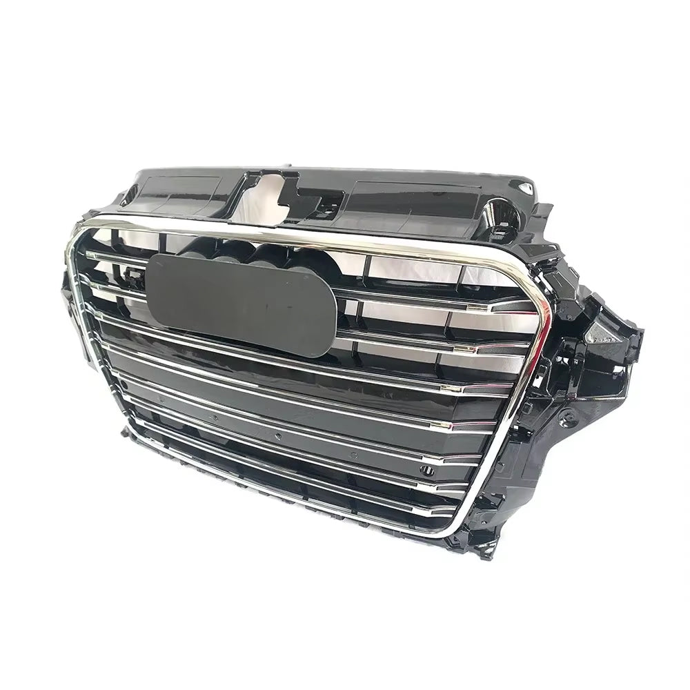 2013-2016 Audi A3 S3 8V To S3 Style High Quality ABS Grille Long Strip Trim Grill