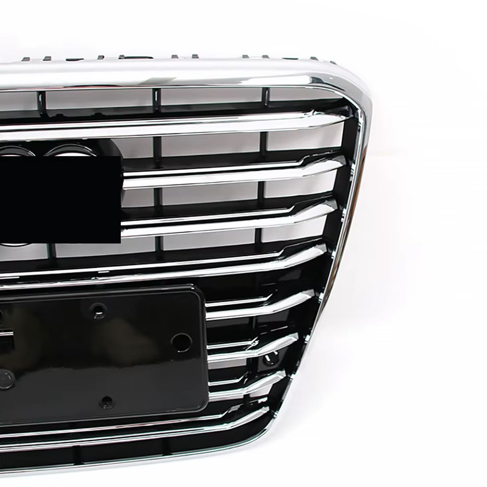 Audi A8 D4 2010-2014 High Quality ABS Chrome Black Front Bumper Grill 4H0 853 651 New Condition Grille Radiator Grilles
