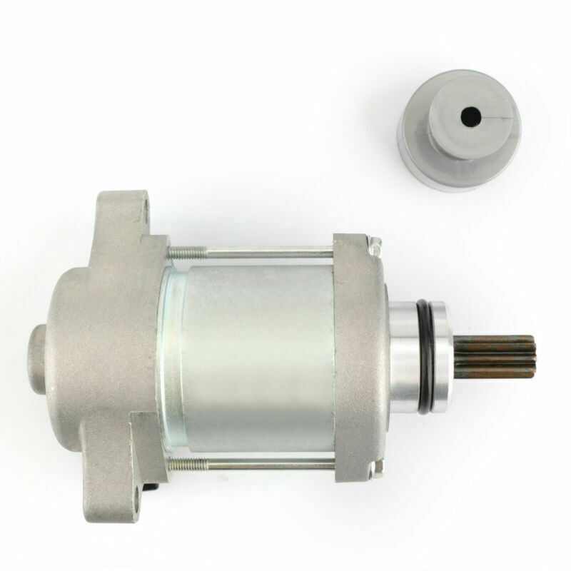Motor de arranque de estator Aprilia apto para Aprilia SXV 550 2006-2015 RXV 450 2006-2015 RXV 550 2006-2013 Assosary plateado