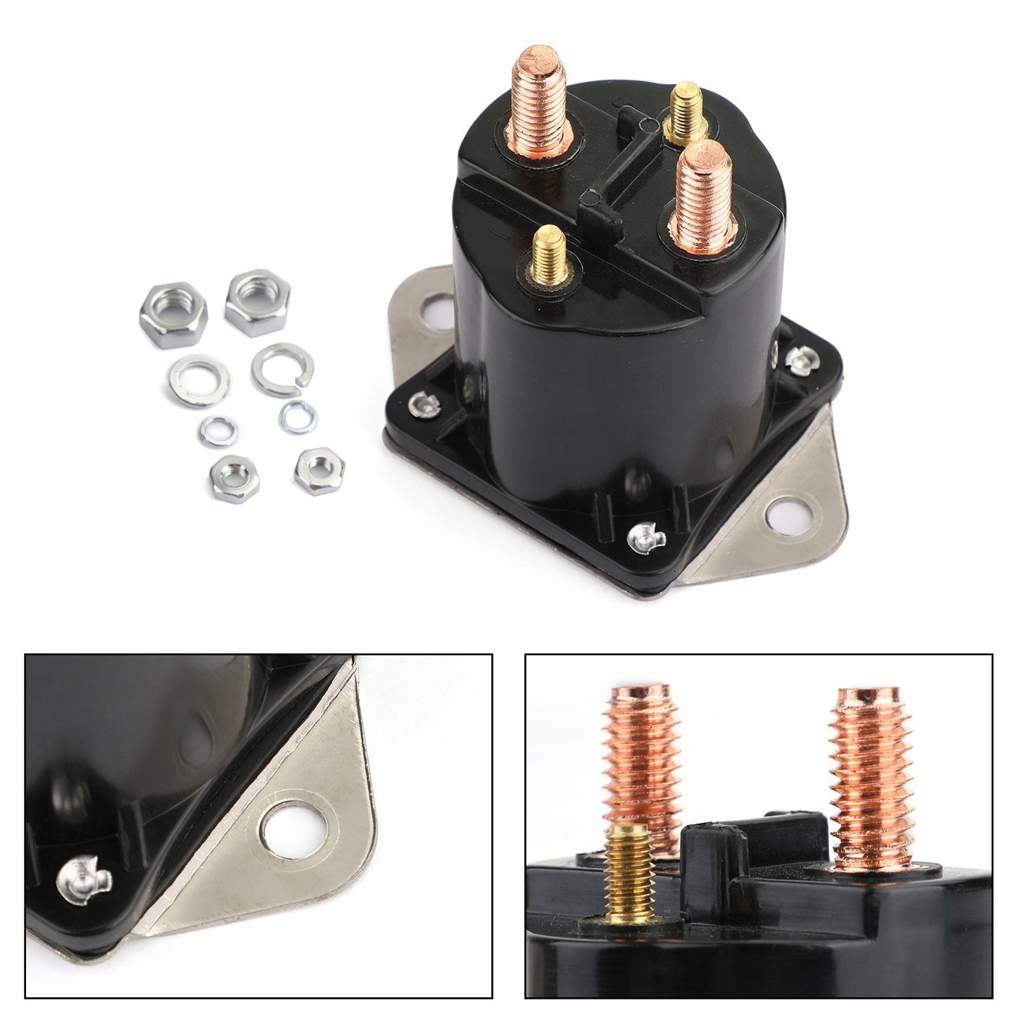 Solénoïde 1013609 pour voiturette de golf à essence Club Car 12 V, modèles DS et précédents de 1984 à aujourd'hui
