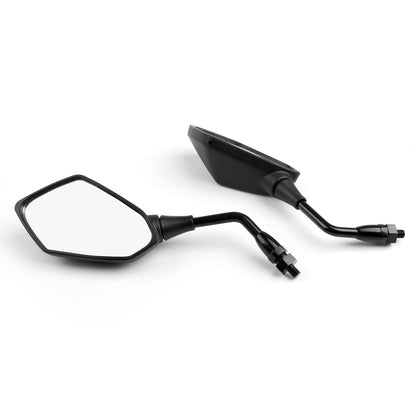 10mm Pair Rearview Mirror For Kawasaki ZR-7 ZRX1200 2001-2008 Zephyr 1100/750