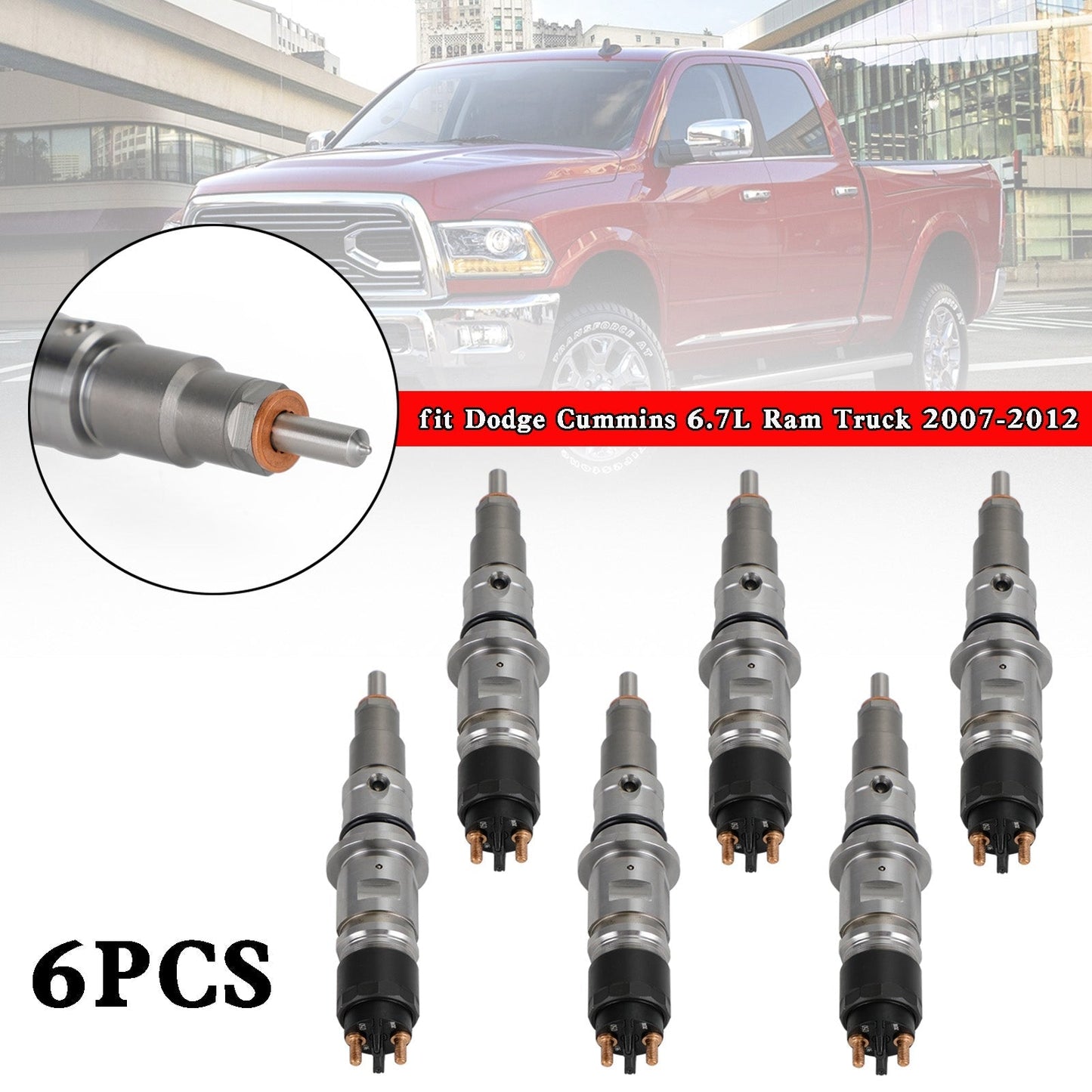 2007-2012 Sterling Heavy Duty Truck 6.7L 0986435518 68027067AA Common Rail Diesel Fuel Injector 0445120185 68069384AA 0445120050