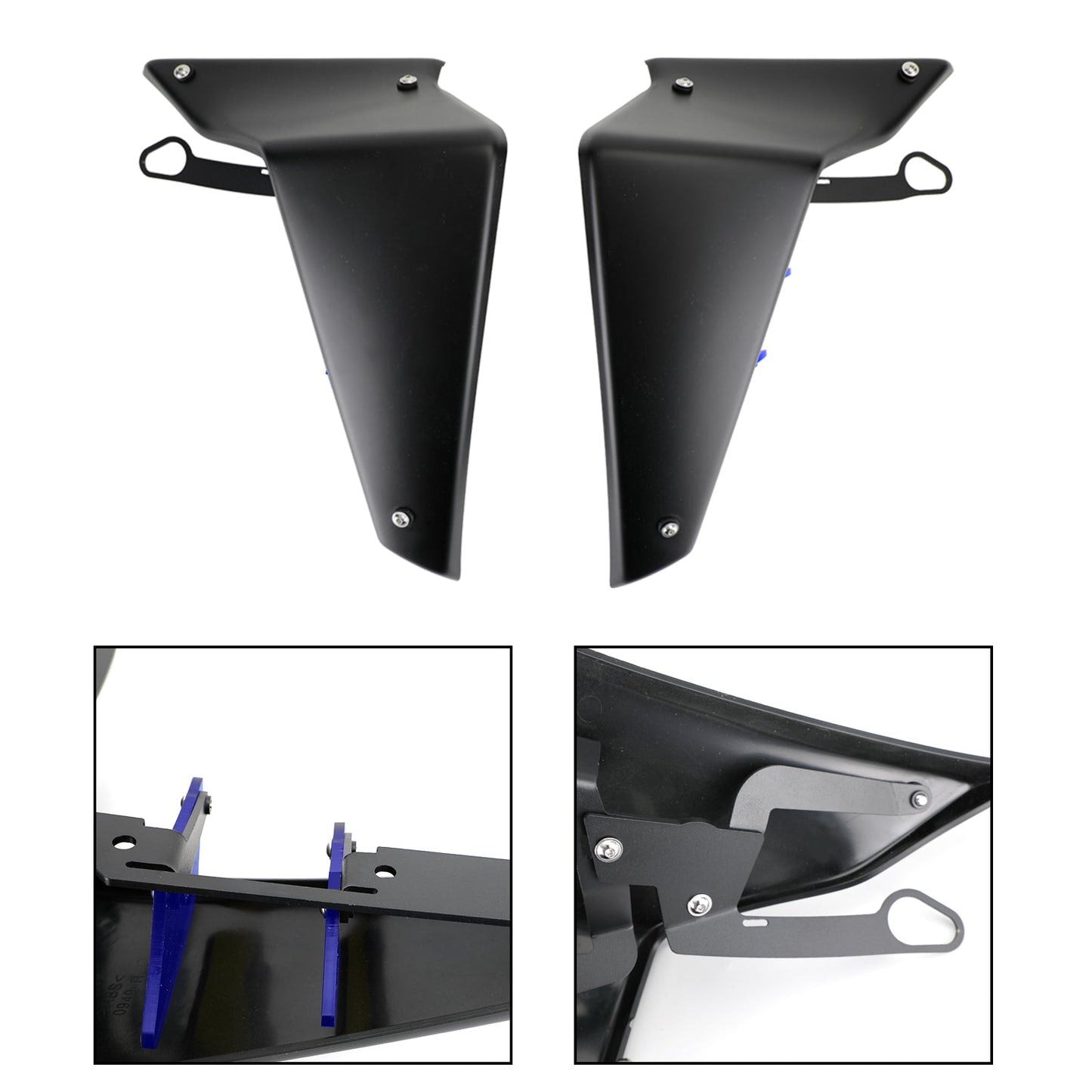 Déflecteurs d'ailes aérodynamiques latéraux pour YAMAHA MT-09 SP FZ09 2021-2022