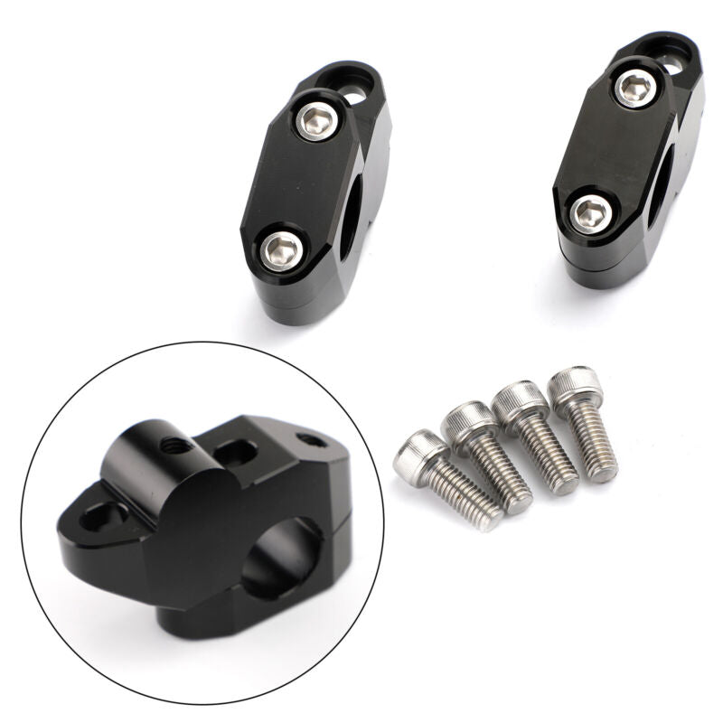 Kit de extensiones de elevadores de manillar de 7/8" y 22 mm para Yamaha R6, R1 y CBR600RR