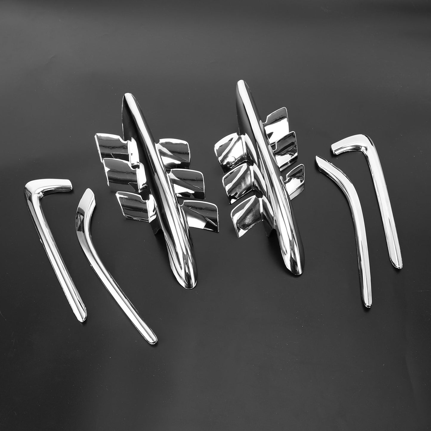 Carenado Honda Premier Shark Gills compatible con Honda GL1800 2001-2011 cromado