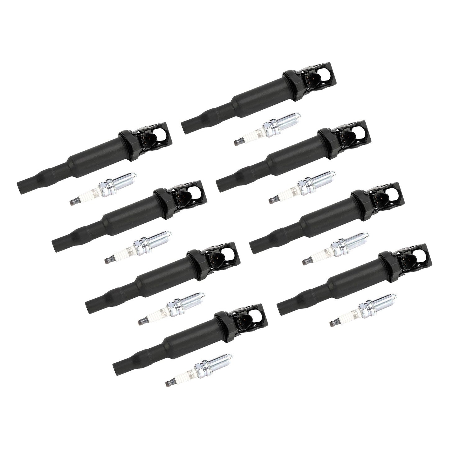 Bobine d'allumage et bougies d'allumage UF592 UF-593 pour BMW 550i 4.4L V8 8X 2011-2016