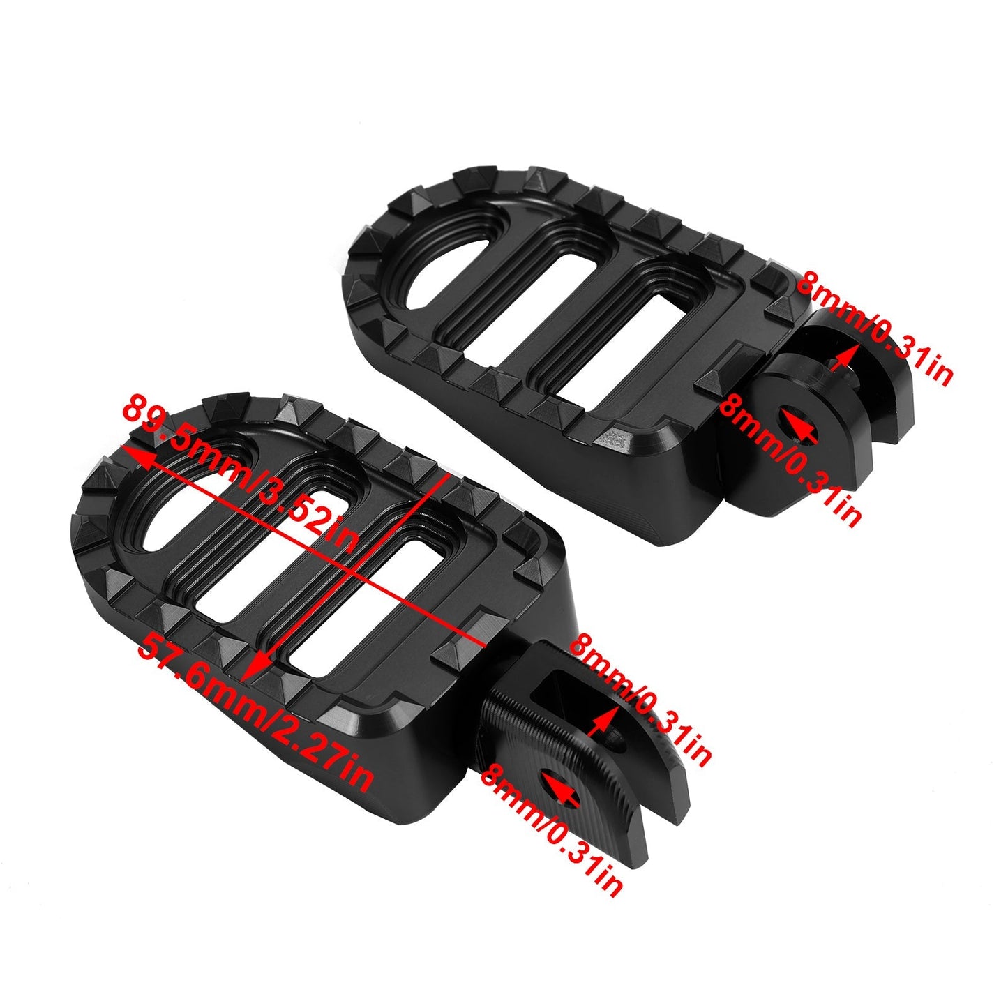 Reposapiés delanteros Bonneville Bobber 2017-2023 Rocket 3R 2020-2023