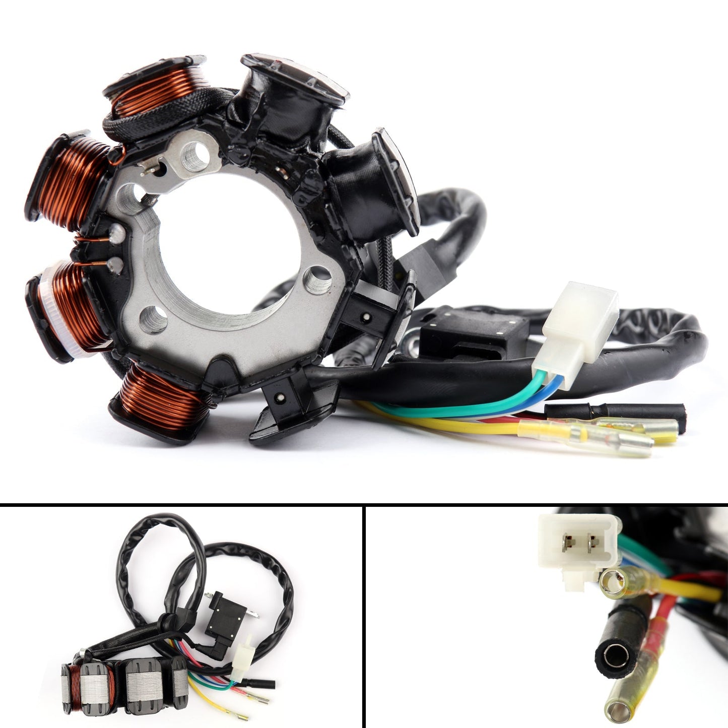 Bobina del estator del generador 31120-KCE-671 para Honda XR250R 1996-2004 vía FedEx