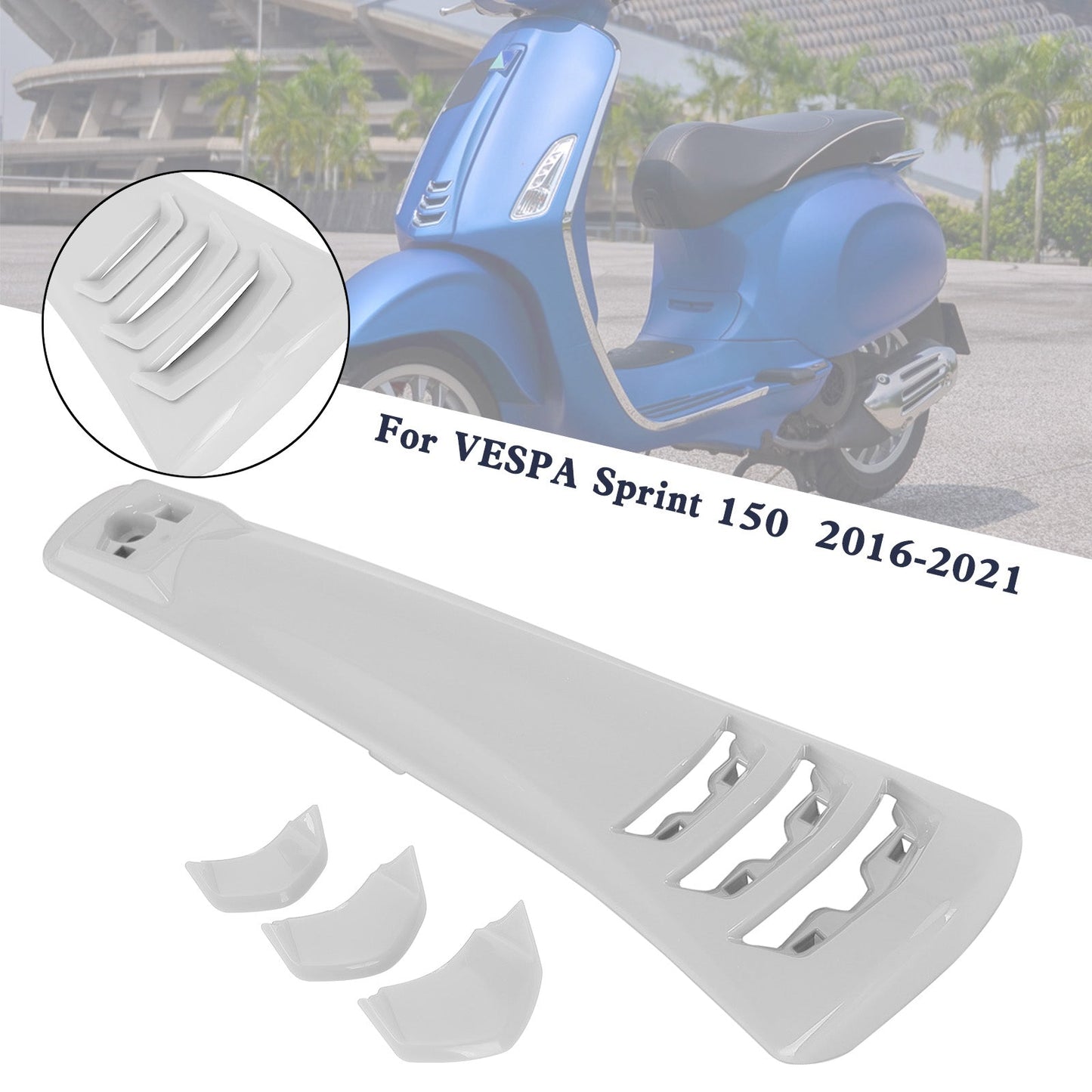 Carenado de bocina de dirección ABS para VESPA Sprint Primavera 125/150 14-21