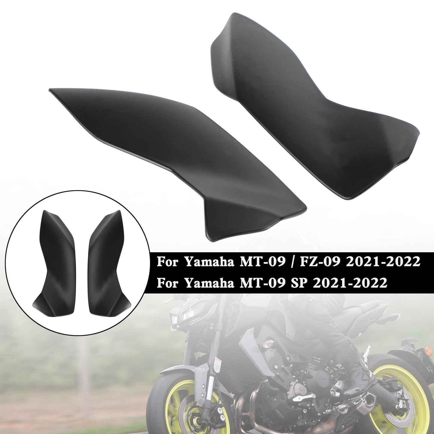 Headlight Fairing Side Panel For For Yamaha MT-09 FZ09 MT-09 SP 2021-2022