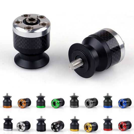 Curseurs de bras oscillant universels en fibre de carbone CNC pour moto, 8 mm