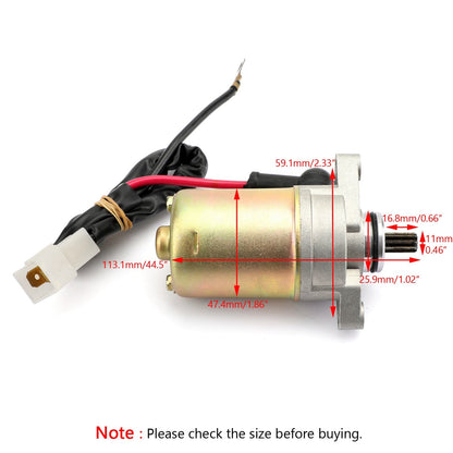 08-18 POLARIS Predator 50 OUTLAW 50 ATV 0453848 454951 ATV Starter Motor Assosary