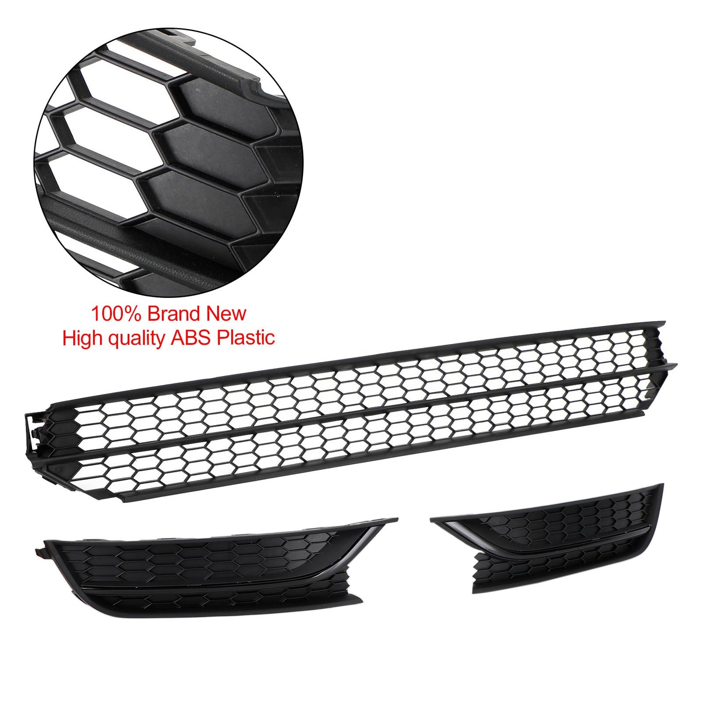 Volkswagen 2012-2015 Passat 5618536779B9 Front Bumper Lower Grille Grill Fog Light Cover