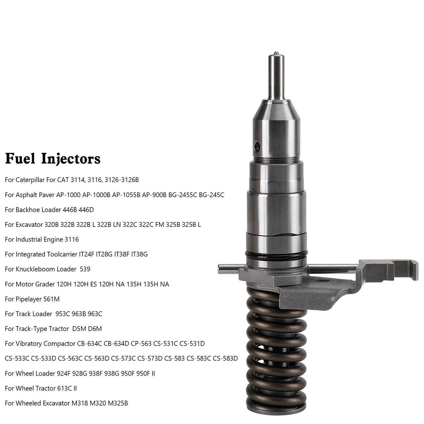 Injecteur de carburant 1278216 127-8222 127-8205 0R-8682 pour Caterpillar 3116 3114