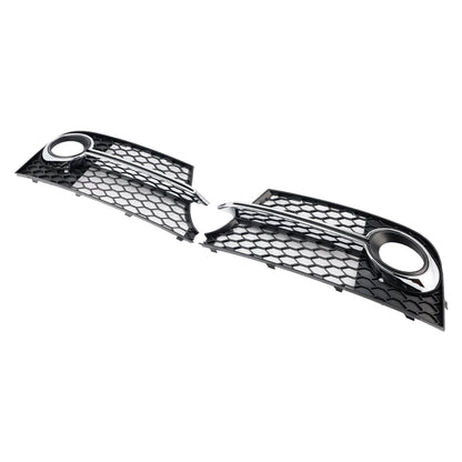 2011-14 Chrome Front Bumper Fog Light Grille Fit Audi TT MK2 S-Line TTS